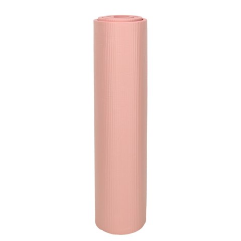 Mata do ćwiczeń jogi gruba 185x80x1,5 cm różowa Mata do ćwiczeń jogi gruba 185x80x1,5 cm różowa