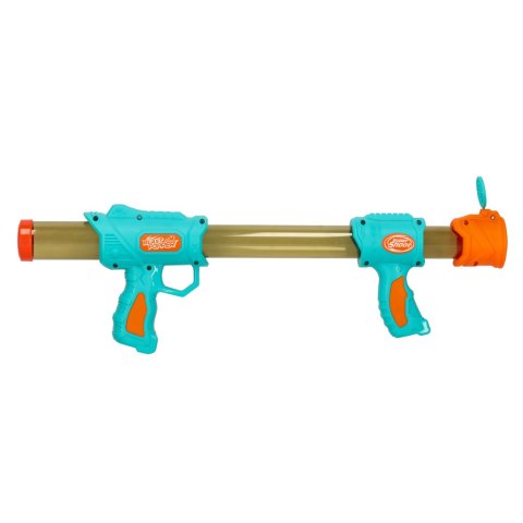 Pistolet karabin na kulki naboje 2w1 niebieski Pistolet karabin na kulki naboje 2w1 niebieski