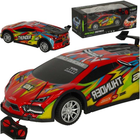 Samochód RC sportowy czerwony Samochód RC sportowy czerwony