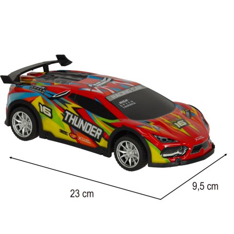 Samochód RC sportowy czerwony Samochód RC sportowy czerwony