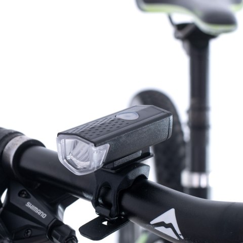 RALLEX Lampka rowerowa LED zestaw tył-przód na rower kierownicę USB RALLEX Lampka rowerowa LED zestaw tył-przód na rower kierownicę USB