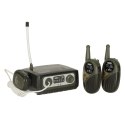 Walkie-talkie krótkofalówka zestaw z centralą dla dzieci wojskowy